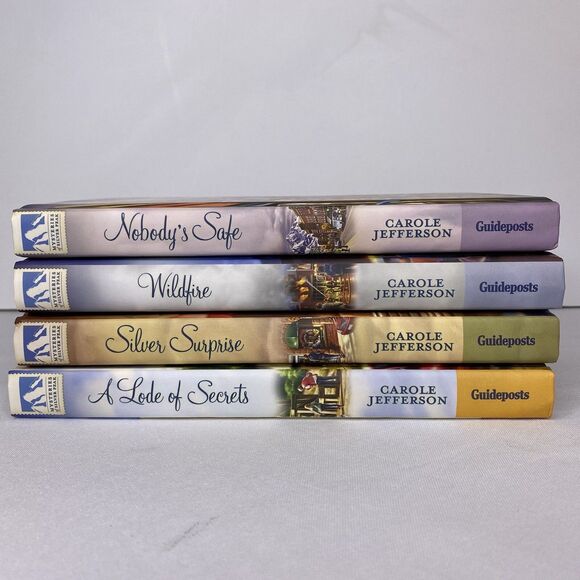 4 Guideposts Mysteries Of Silver Peak Hardcover Books Carole Jefferson 2 3 4 5 - Picture 4 of 7